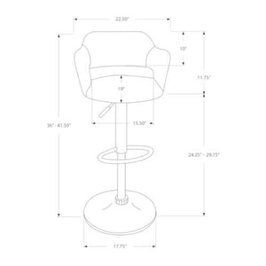 Black Modern Look Barstool